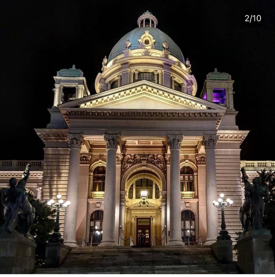 Dusan City Center Parlament Belgrad Dış mekan fotoğraf